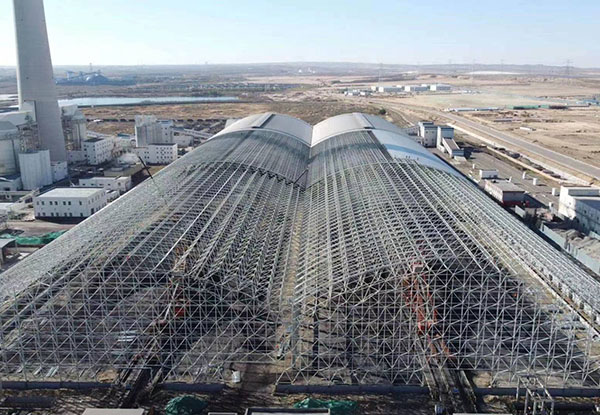 國家電廠封煤工程，FRP采光板項目